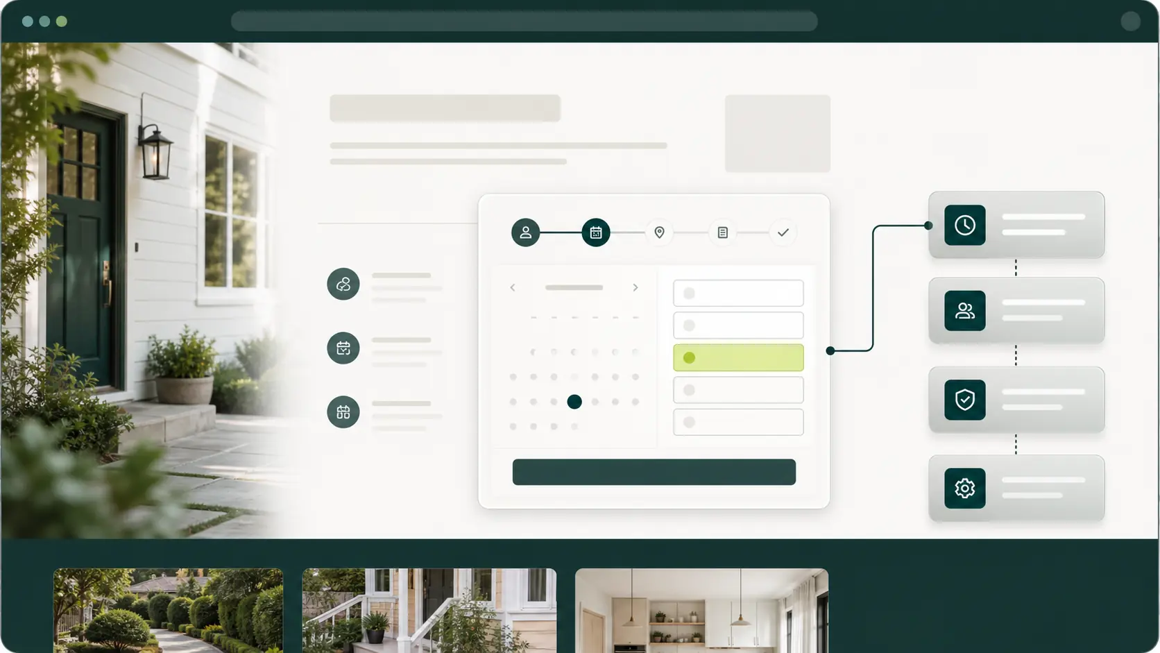 Konsep widget booking embed yang netral dan white-label untuk dipasang di website.